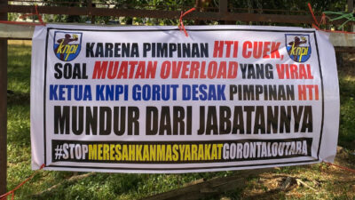 KNPI Gorut Ultimatum HTI: Gagal Atasi Overload, Pimpinan Diminta Angkat Kaki