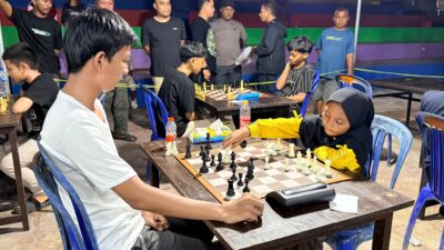 Bocah 8 Tahun Curi Perhatian di Turnamen Catur Pohuwato Cup 2026
