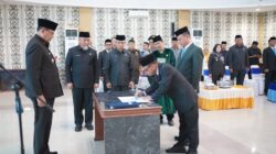 Duo Entengo Resmi Jabat Kadis Kominfotik dan Kaban Kesbangpol Provinsi Gorontalo