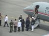 Idah Syahidah Sambut Langsung Kedatangan Presiden di Bandara Djalaluddin