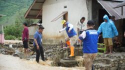 Gerak Cepat, Bupati Gorontalo Utara Datangi Lokasi Banjir di Biau