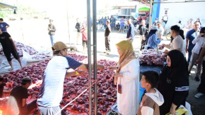 Wagub Idah Apresiasi Penyembelihan 101 Ekor Sapi Kurban oleh Pengusaha Lokal di Gorontalo