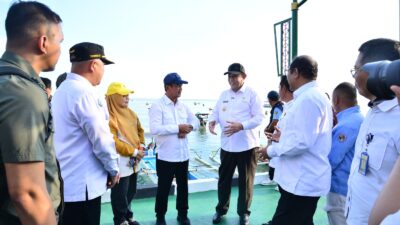 Menteri Trenggono Puji Kualitas KNMP Leato Selatan: “Sesuai Spesifikasi dan Bermanfaat!”