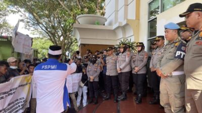 Kawal Aspirasi Buruh, Polisi Pastikan Aksi May Day di Gorontalo Berjalan Kondusif
