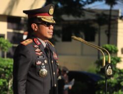Pimpin Upacara Harkitnas Ke-118, Wakapolda Gorontalo Ajak Personel Perkuat Persatuan