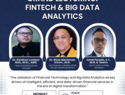 Dosen FEB Universitas Negeri Gorontalo Jadi Pembicara Grand Lecturing Fintech & Big Data Analytics di Undip