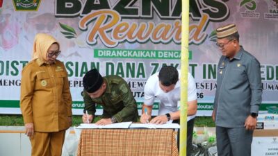BPJS Ketenagakerjaan Hadirkan Perlindungan Sosial bagi 1.000 Mustahik di Gorut