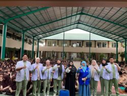 Edukasi Sejak Dini, Mahasiswa Profesi Dokter FK UNG Sosialisasi Mitigasi Gempa di MTsN 1 Kota Gorontalo