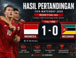 Indonesia Taklukkan Mozambik dalam Laga Persahabatan