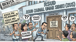 Dua Kasus Pelayanan Jadi Sorotan, Direktur RSUD ZUS Bungkam