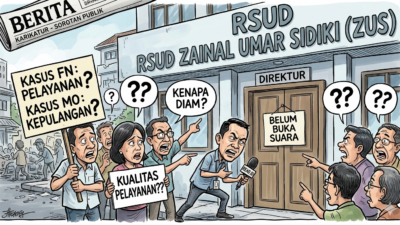 Dua Kasus Pelayanan Jadi Sorotan, Direktur RSUD ZUS Bungkam