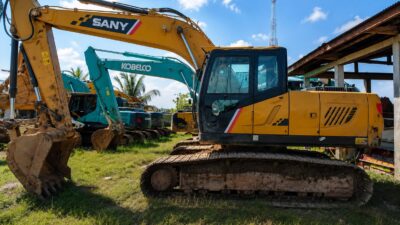 PETI Desa Teratai Digerebek, Excavator SANY dan Tiga Orang Diamankan