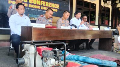 Berawal dari Laporan Warga, Polisi Bongkar Aktivitas PETI di Bonedaa