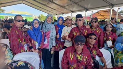 Sukri Surotinojo Apresiasi Semangat Kontingen Kalimantan Barat di PENAS XVII di Gorontalo
