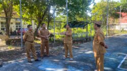 Thariq Modanggu Cek Kesiapan Material Pembangunan GOR Serbaguna