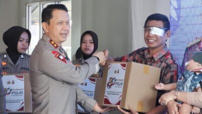 Polda Gorontalo Gelar Bakti Kesehatan Massal, Peringati Hari Bhayangkara ke-80