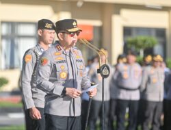 Amankan Kunjungan Presiden di Gorontalo, Kapolda Tekankan Profesionalisme Anggota