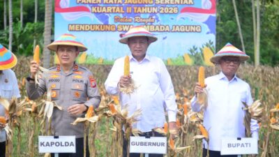 Dukung Swasembada Pangan, Pemprov dan Polda Gorontalo Targetkan Perluasan Lahan Jagung
