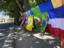 Jelang Piala Dunia 2026, Bendera Argentina dan Brasil Paling Diburu Warga di Gorontalo