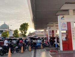 Antrean Mengular di SPBU Gorontalo Usai Penyesuaian Harga BBM