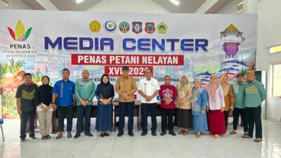 Gubernur Gusnar Tinjau Media Center PENAS, Fasilitas Wartawan Capai 80 Persen