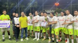 Mini Soccer Polresta Gorontalo Kota Meriahkan HUT Bhayangkara ke-80, Tim Polsek Kota Utara Keluar sebagai Juara