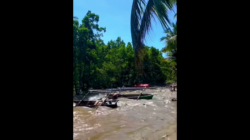 Perahu Nelayan Terseret Ombak di Pesisir Gorontalo Utara, Sirene Peringatan Tsunami Meraung