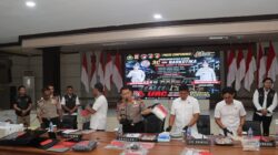 Gorontalo Libas Kriminal! Kapolda Pimpin Langsung Press Release Kasus 3C, Narkoba, hingga PETI