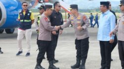 Sinergi dengan TNI, Polda Gorontalo Kawal Langsung Pangamanan PENAS XVII