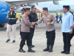 Sinergi dengan TNI, Polda Gorontalo Kawal Langsung Pangamanan PENAS XVII