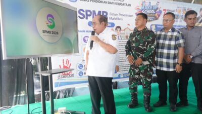Luncurkan SPMB 2026, Adhan Dambea Tegaskan Pendidikan Berkualitas Ada di Semua Sekolah