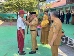 Wabup Iwan Sambut Langsung Kehadiran Murid Baru SDN 01 Marisa