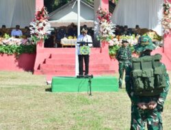 Pembangunan Desa Dikebut, Bupati Saipul Resmikan TMMD Ke-129 di Taluditi