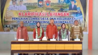 Bulontio Timur Jalani Klarifikasi Lapangan Lomba Desa Provinsi, Wabup Gorut: Ini Bukan Sekadar Ajang Kompetisi