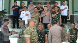 Sukseskan Program Asta Cita, Kapolda Gorontalo Kunjungi Makorem 133/Nani Wartabone
