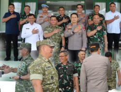 Sukseskan Program Asta Cita, Kapolda Gorontalo Kunjungi Makorem 133/Nani Wartabone