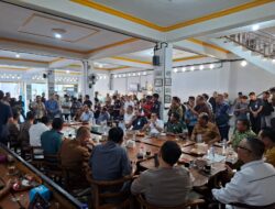 Hadiri Forkopimda di Warkop Amal, Kapolda Gorontalo Komit Jaga Kondusivitas Daerah
