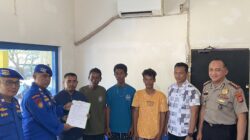 Tiga Nelayan Asal Maluku Utara Selamat Setelah Hanyut hingga Perairan Gorontalo, Ditpolairud Imbau Warga Tunda Melaut