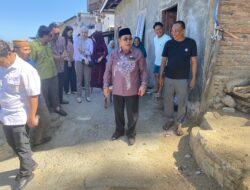 Wali Kota Adhan Dambea Tinjau Pembangunan Tanggul Penahan Longsor di Kelurahan Tenda