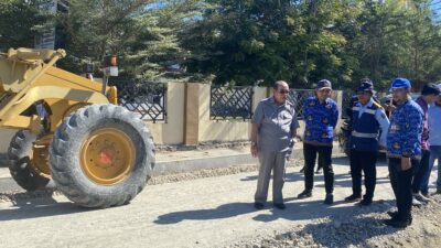 Adhan Dambea Cek Langsung Perbaikan 4 Proyek Jalan di Kota Gorontalo, Targetkan Rampung November 2026