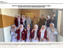 Mahasiswa Profesi Ners UNG Gelar Penyuluhan Pemenuhan Nutrisi Bayi dan Balita di Desa Tenggela