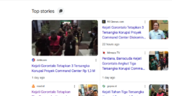 Dugaan Korupsi Pemprov Gorontalo jadi Tranding Google dan Sorotan Nasional