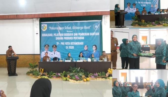 Pemanfaatan Pekarangan Jadi Strategi Perkuat Ketahanan Pangan Keluarga di Kotamobagu