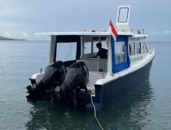 Breaking News: Kapal Speed Angkut 11 Wisatawan Eropa Rute Tojo Una-Una–Marisa Hilang Kontak