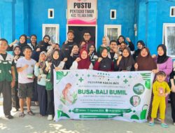 Tekan Angka Kematian Ibu, Mahasiswa KKN-PK UNG Hadirkan Inovasi BUSA-BALI BUMIL di Desa Pentadio Timur