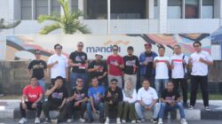 Semarak HUT RI ke-81, Bank Mandiri dan SMSI Gorontalo Bagikan 810 Bendera Merah Putih