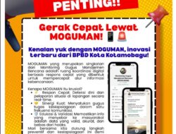 MOGUMAN, Inovasi BPBD Kotamobagu Pangkas Rantai Birokrasi Penanganan Bencana