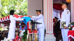 Pimpin Upacara HUT ke-81 RI, Gusnar Ismail Ajak Warga Gorontalo Jaga Semangat Kebangsaan