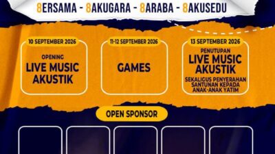 Peringati 8 Tahun Kebersamaan, Warga Amal Gelar Acara Sewindu 10–13 September 2026