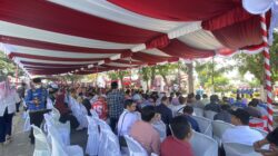 Pejabat, ASN, Pelajar hingga Warga di Gorontalo Khidmat Ikuti Pengibaran Bendera HUT ke-81 RI